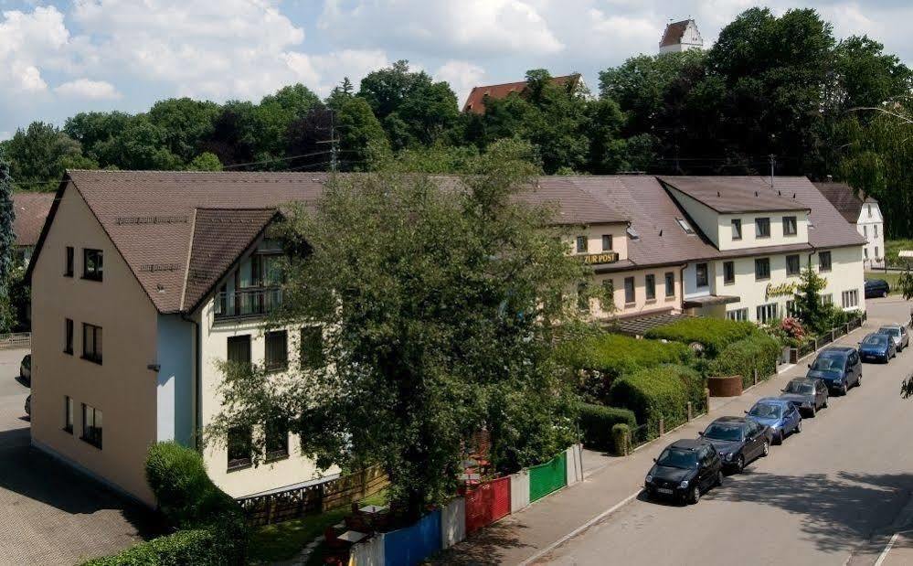 Hotel Zur Post Leipheim Esterno foto